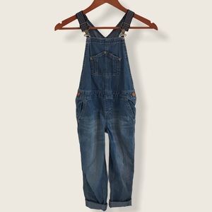 Gymboree Girls Overalls Denim Size 7
